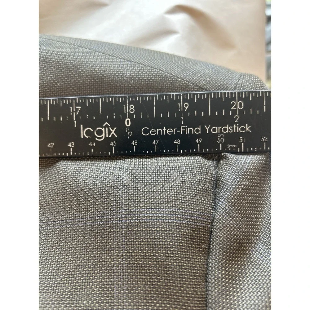 CANALI Proposta Windowpane 100% Wool Blazer Sport Coat Jacket EU 52L/US 42 L